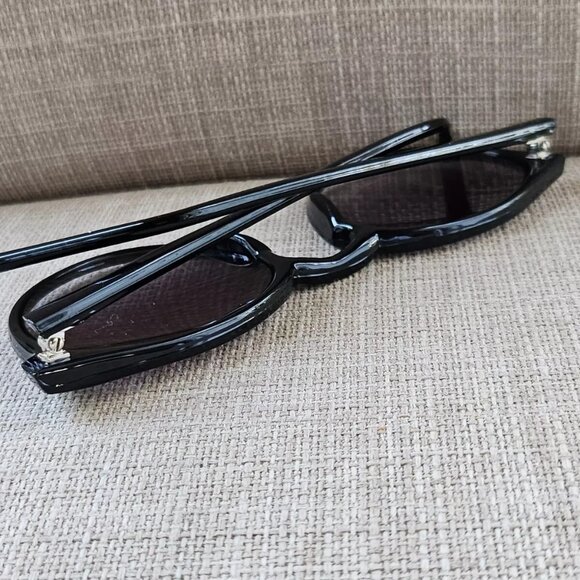 Vintage Sunglasses Unisex Eyewear RAINBOW BLACK Shades Women Sunglasses main image 12